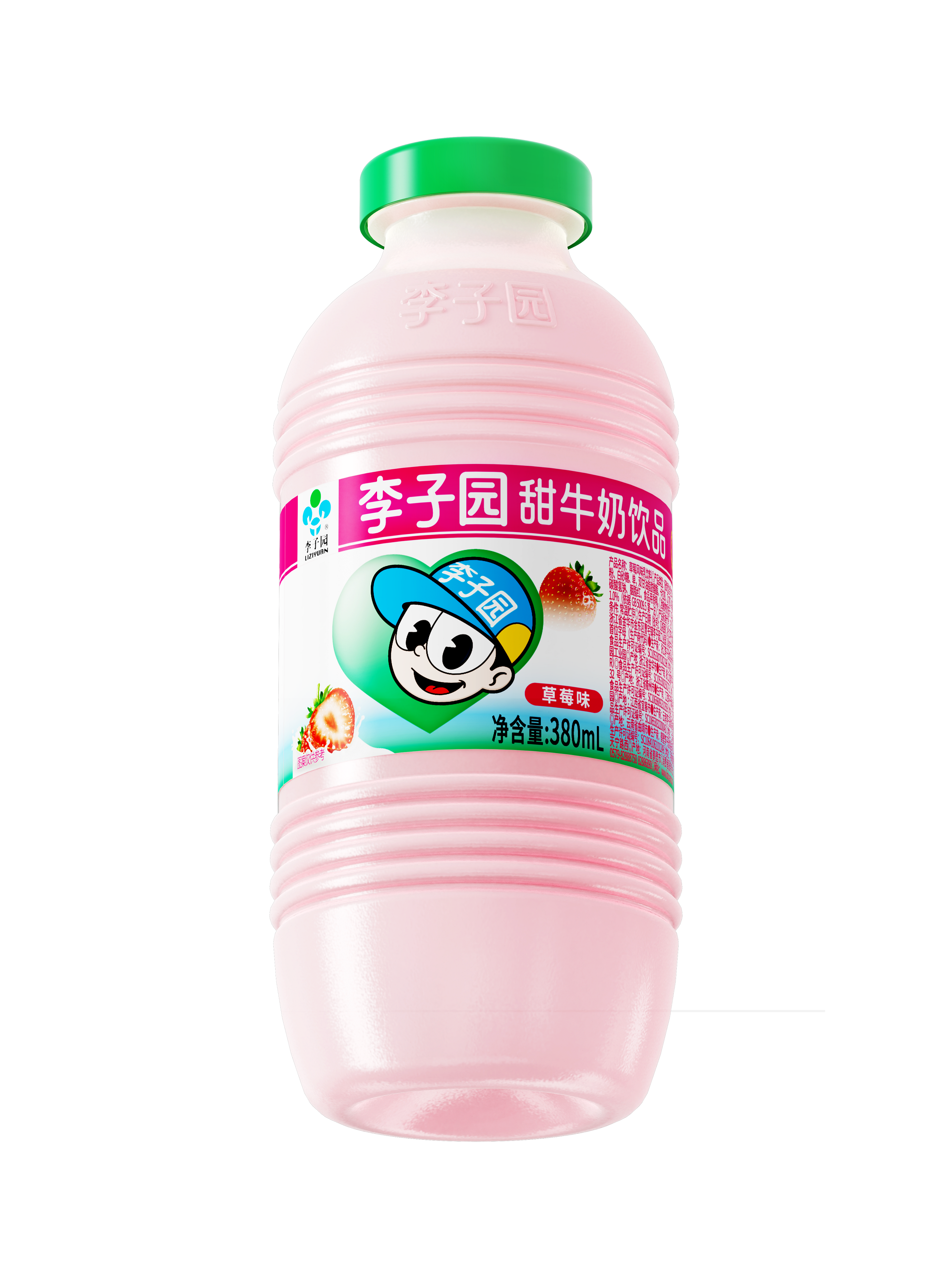 380ml草莓风味乳饮料