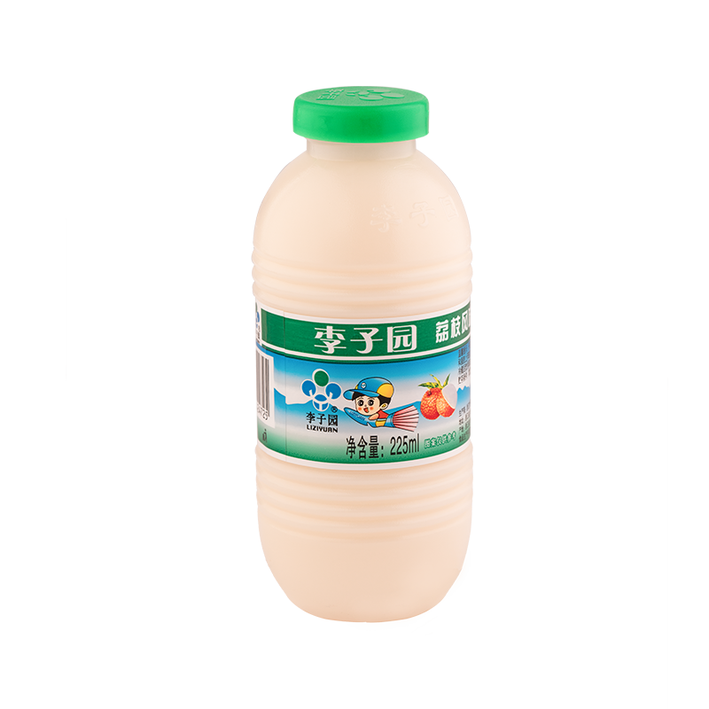 荔枝风味乳饮料，单瓶净含量225ml