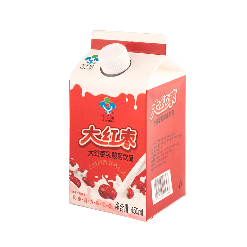 大红枣乳酸菌饮品，单瓶净含量450ml